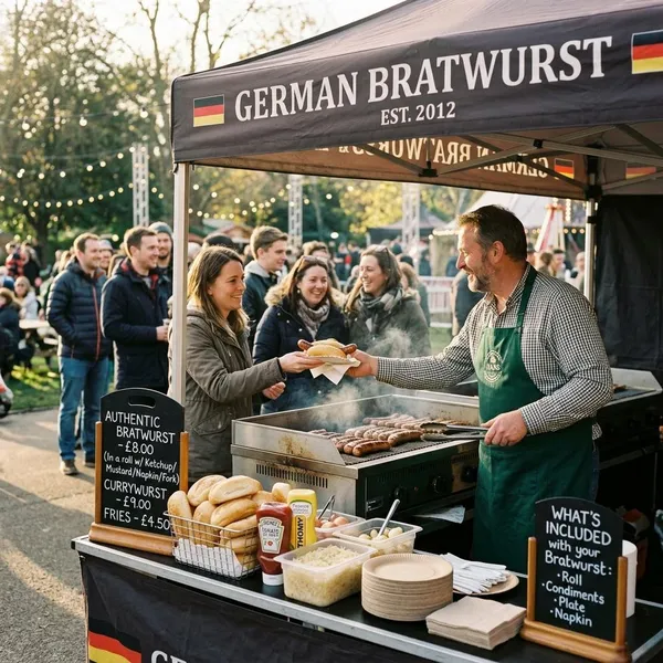 braadworst kraam huren