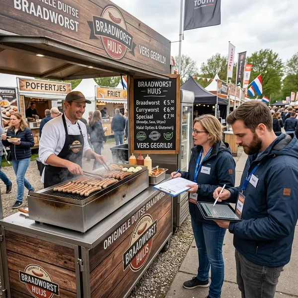 Braadworstkraam of foodtruck huren