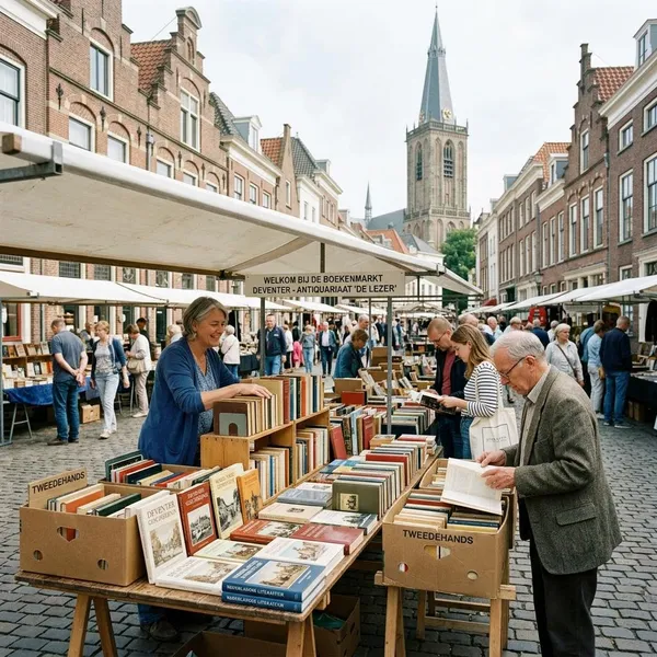 Hoe huur je een kraam op de Deventer Boekenmarkt