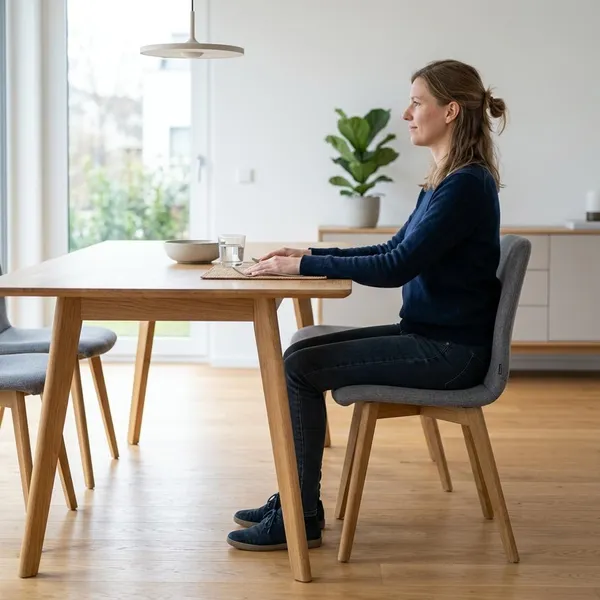 Hoe hoog moet een tafel zijn