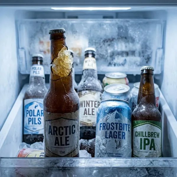 hoe lang bier in de vriezer