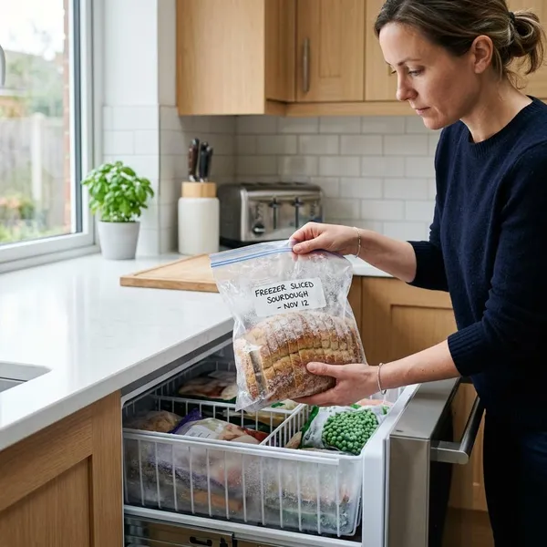 Brood uit de vriezer goed ontdooien