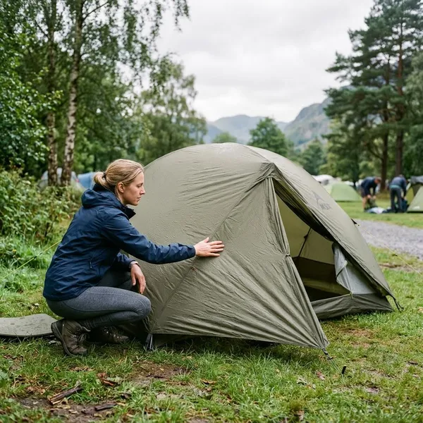 Droogtijd per tentmateriaal
