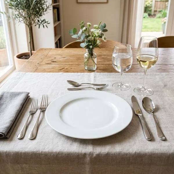 hoe ligt bestek op tafel