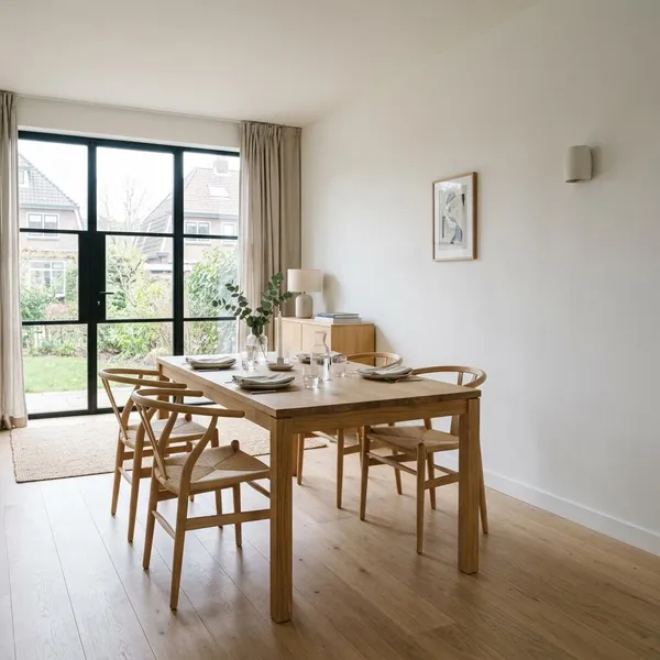 hoe ver moet een tafel van de muur staan