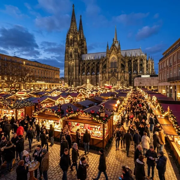 Waarom Keulen meerdere kerstmarkten heeft