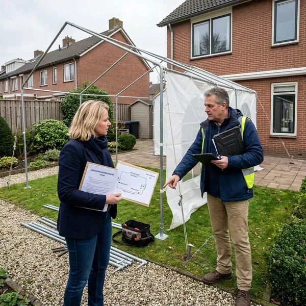 Heb je een vergunning nodig voor een tent