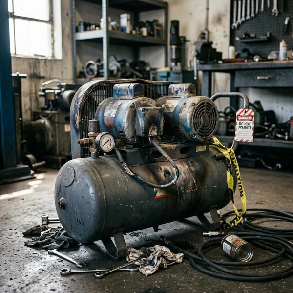 kan een compressor ontploffen