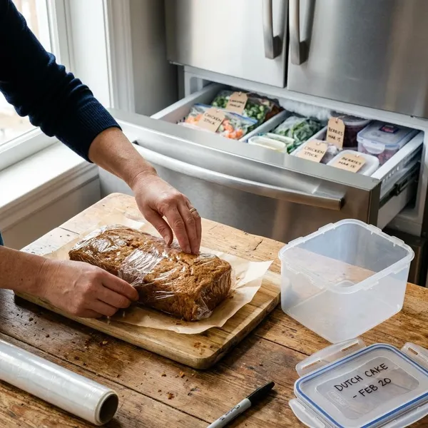 Waarom taart in de vriezer soms minder lekker wordt