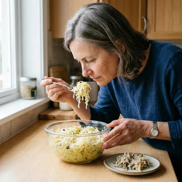 Zuurkool ontdooien en gebruiken