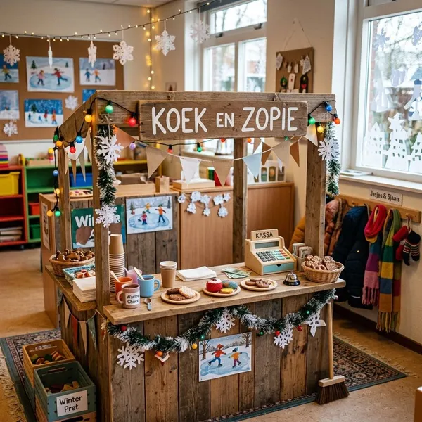 koek en zopie kraam kleuters