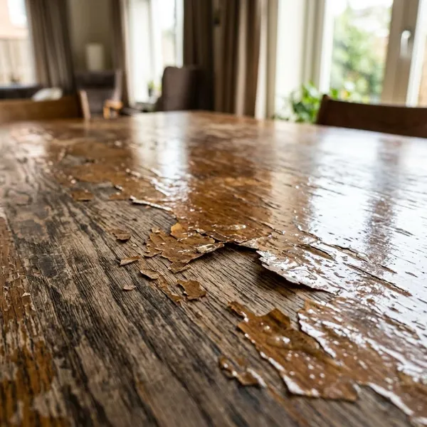 kun je een geoliede tafel lakken