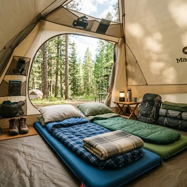 wat heb je nodig in een tent