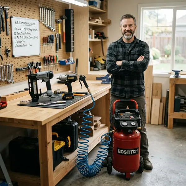 Hoeveel liter compressor heb je nodig