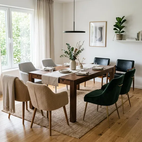 Hoe materiaal de kleurcombinatie verandert