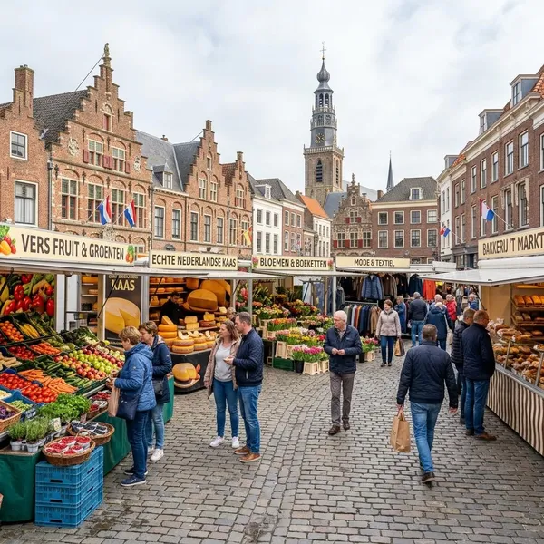 Wat kun je kopen op de markt in Middelburg
