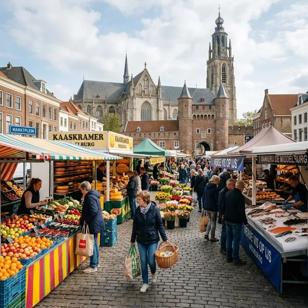 Tips voor je bezoek aan de markt in Middelburg