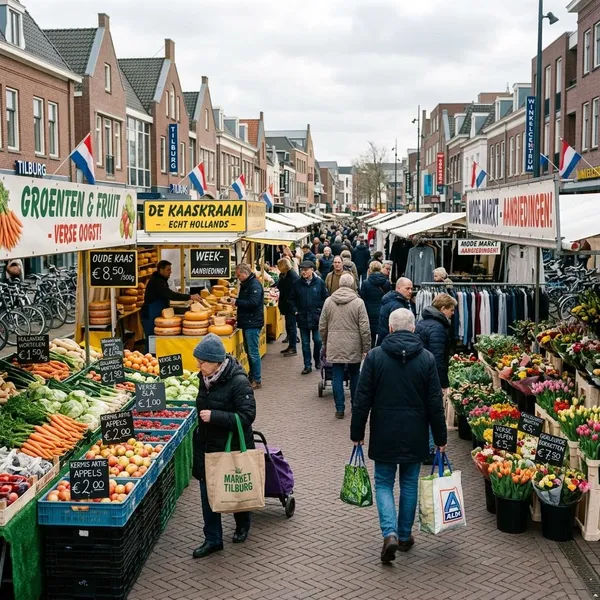 Welke Tilburgse markt past bij wat je zoekt?